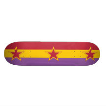 Kommunistisches Party von Spanien, Kolumbien polit Skateboarddeck