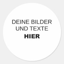 Komplett selbst gestalten sticker