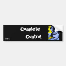 "Komplette Kontrollen-" Stoßaufkleber Autosticker