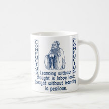 Konfuzius Kaffee Haferl