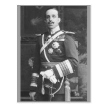 König Alfonso XIII von Spanien Postkarten