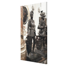 König Arthur, Statue vom Grab von Maximilian Gespannter Galerie Druck