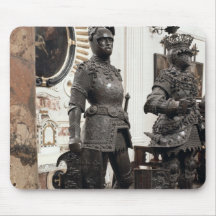König Arthur, Statue vom Grab von Maximilian Mauspads