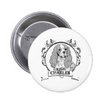 König Charles T-shirt Button