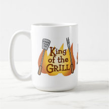 König des Grill-Bechers Kaffeetasse