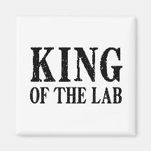 König des Labradors - Magnet Kühlschrankmagnet