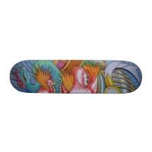 KÖNIG SAMURAI BEDRUCKTES SKATEBOARD