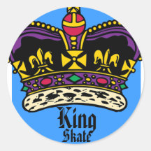 König Skate Sticker