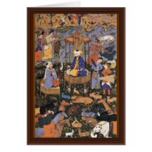 König Solomon By Persischer Meister Karten