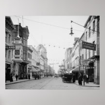 König Street Posterdruck