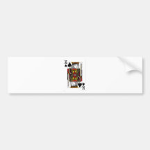 König von spades.png auto aufkleber