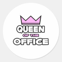 Königin des Büros Sticker