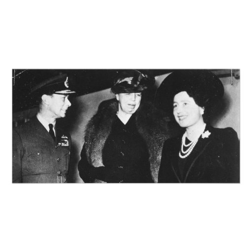 Königin Elizabeth Eleanor- Rooseveltkönig-George V Bild Karte