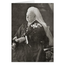 Königin Victoria c.1899 Grußkarte