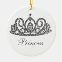 Königliche Hochzeits-/der Braut Tiara Weinachtsornamente