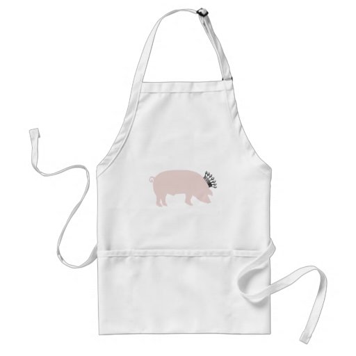 Königliche Schwein-Schürze