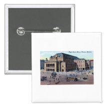 Königliches Opern-Haus, Wien, Österreich c1915 Vin Anstecknadelbuttons