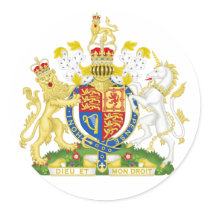 Königreich-Wappen Aufkleber aufkleber