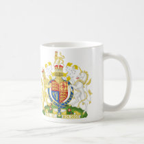 Königreich-Wappen Becher tassen