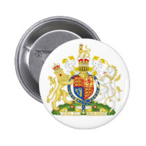 Königreich-Wappen Knopf buttons