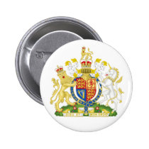 Königreich-Wappen Knopf buttons