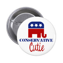 Konservative Süsse Anstecknadelbuttons