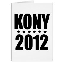 Kony 2012 grußkarten