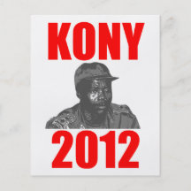 Kony 2012 Halt Joseph Kony Vollfarbige Flyer