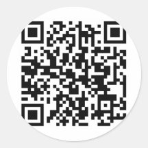 Kony 2012 QR Code Runde Aufkleber