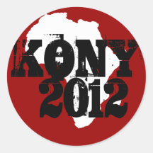 Kony 2012 sticker