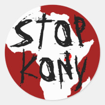 Kony 2012 stickers