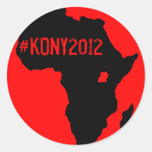 Kony Aufkleber 2012