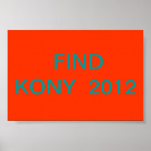 KONY PLAKATE