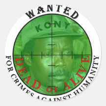 Kony wollte: Für Aufkleber der Verbrechen-DOA