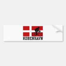 Kopenhagen (Mann) Auto Sticker