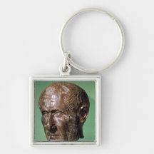 Kopf von Trajanus Decius von Samisegetuza Schlüsselanhänger