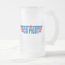 Kopilot Wings Abzeichen - Luftfahrt Kaffee Tassen