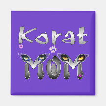 Korat Katzen-Mamma Magnete