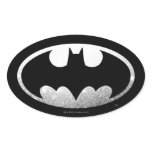 Körniges Logo Batmans aufkleber