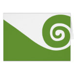 Koru, Neuseeland Grußkarte