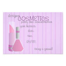 Kosmetik-Party Individuelle Ankündigung