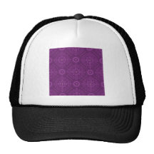 Kosmischer Damast Retrokult Cap