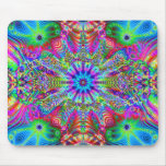 Kosmisches Creatrip - psychedelischer trippy Entwu Mauspads