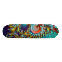 Kosmisches Phunk Skate Board