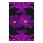 Kosmos-Blume Personalisiertes Druckpapier