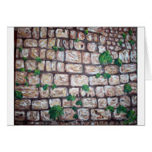 "Kotel " Grußkarte
