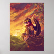 Krähe Posterdruck