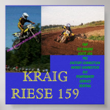 Kraig Riese Plakat - besonders angefertigt