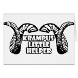 Krampus kleiner Helfer Karten