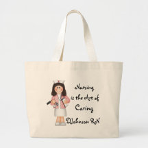 Krankenpflege ist die Kunst von Caring Tasche